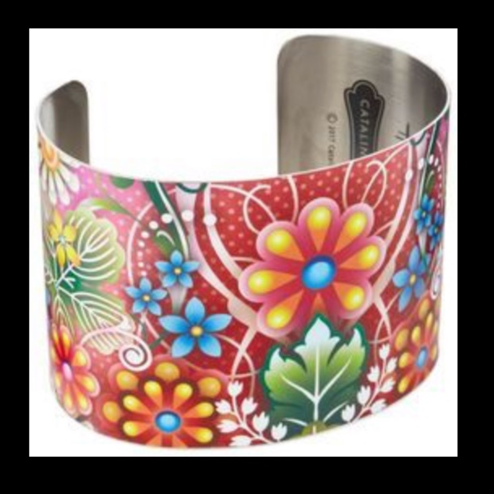 NWT Catalina Estrada Metal Cuff Bracelet